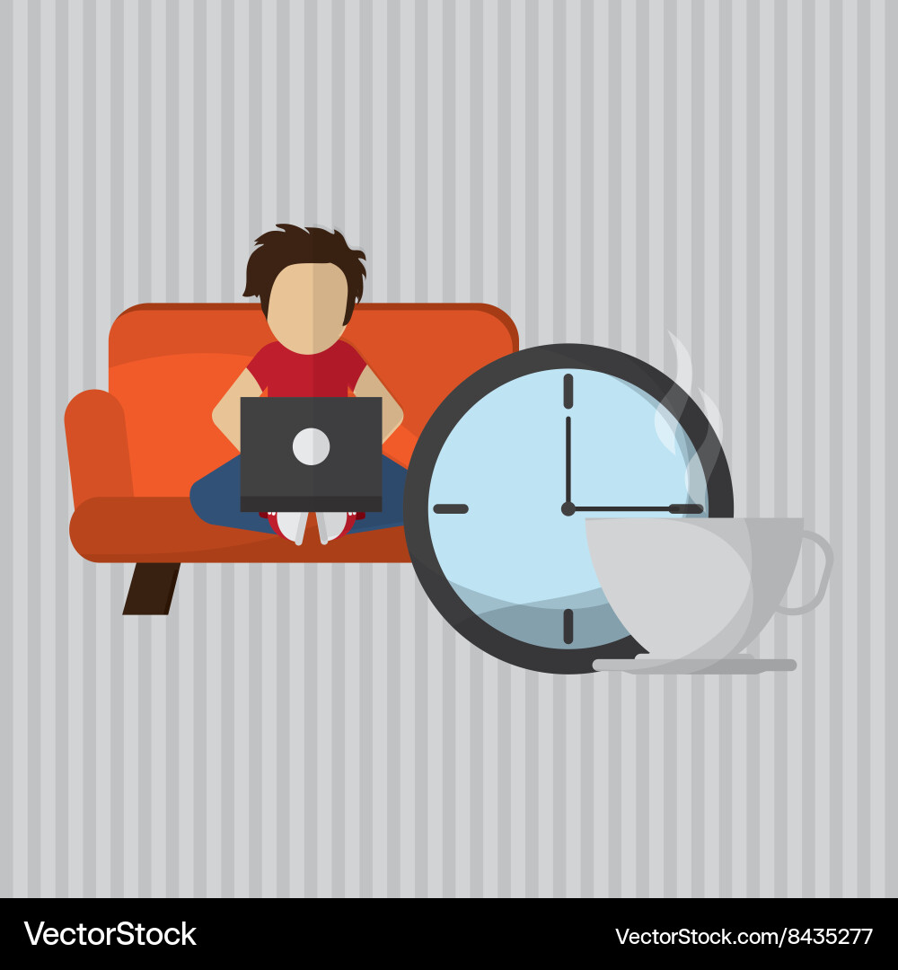 Design of resting editable Vector Image