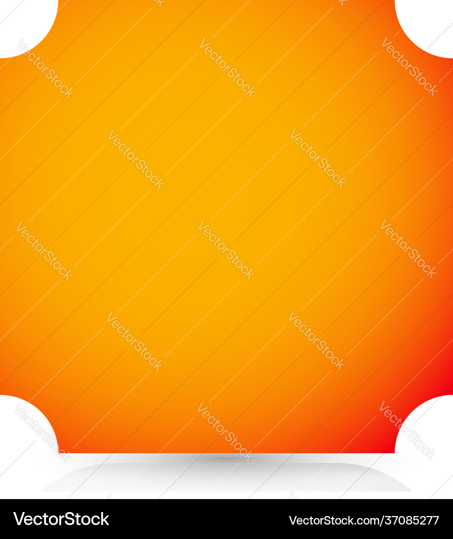 Empty colorful button banner shapes Empty colorful button banner shapes vector image