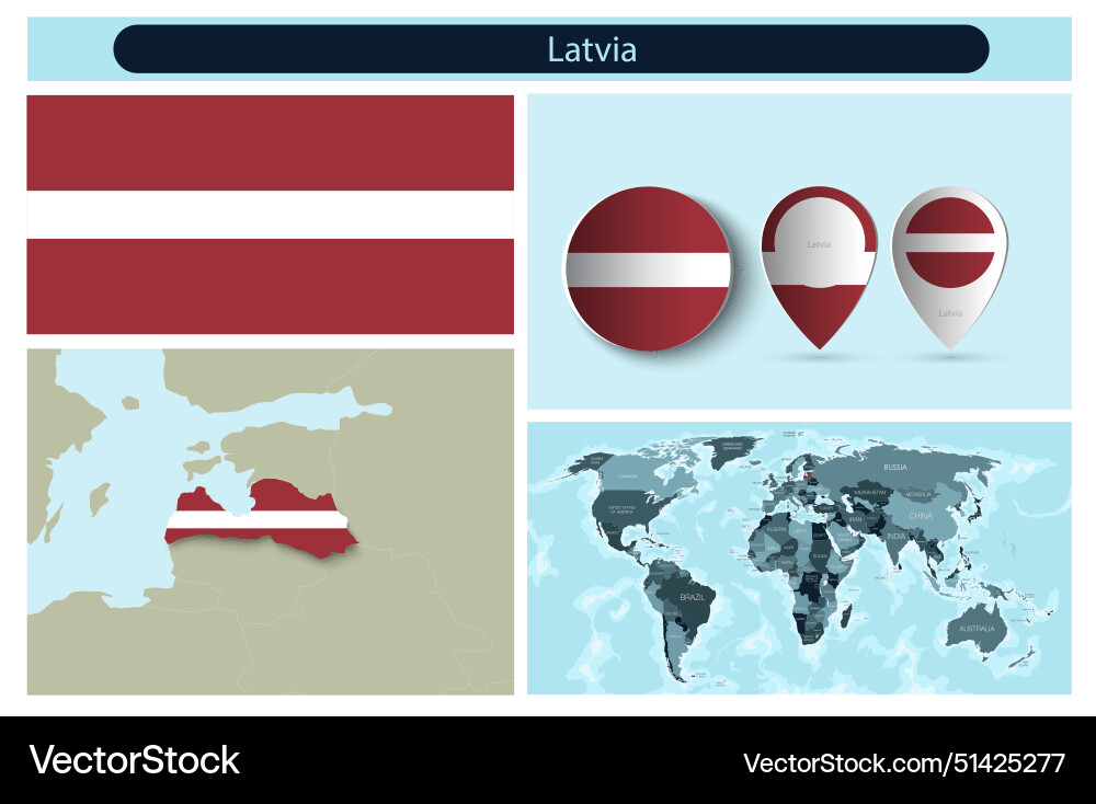 Political infographics made from maps and flags Political infographics made from maps and flags vector image
