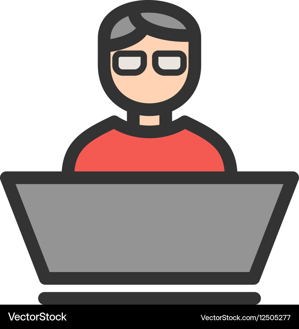 Software developer Vector Image