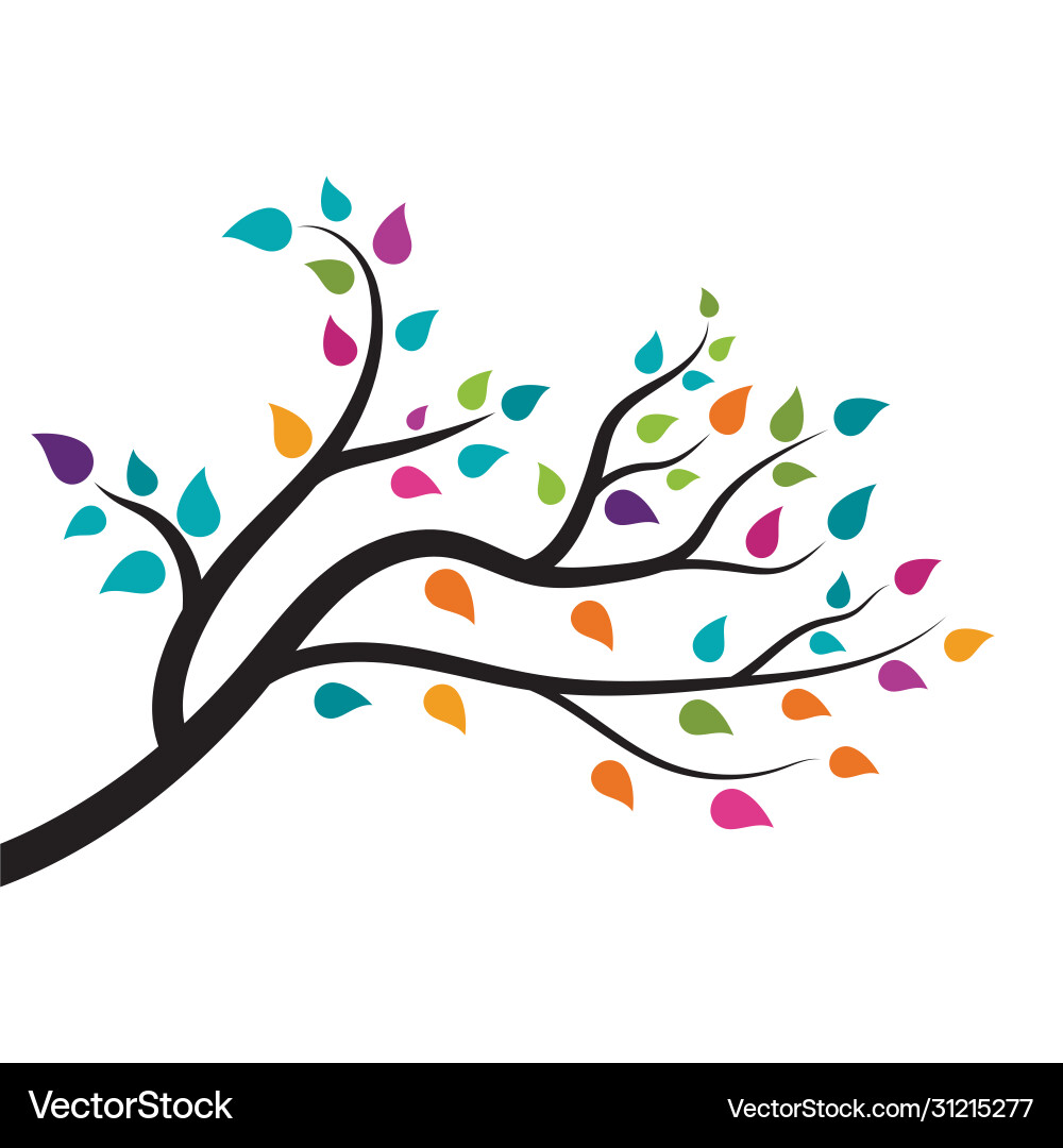 Tree branch design Vector Image