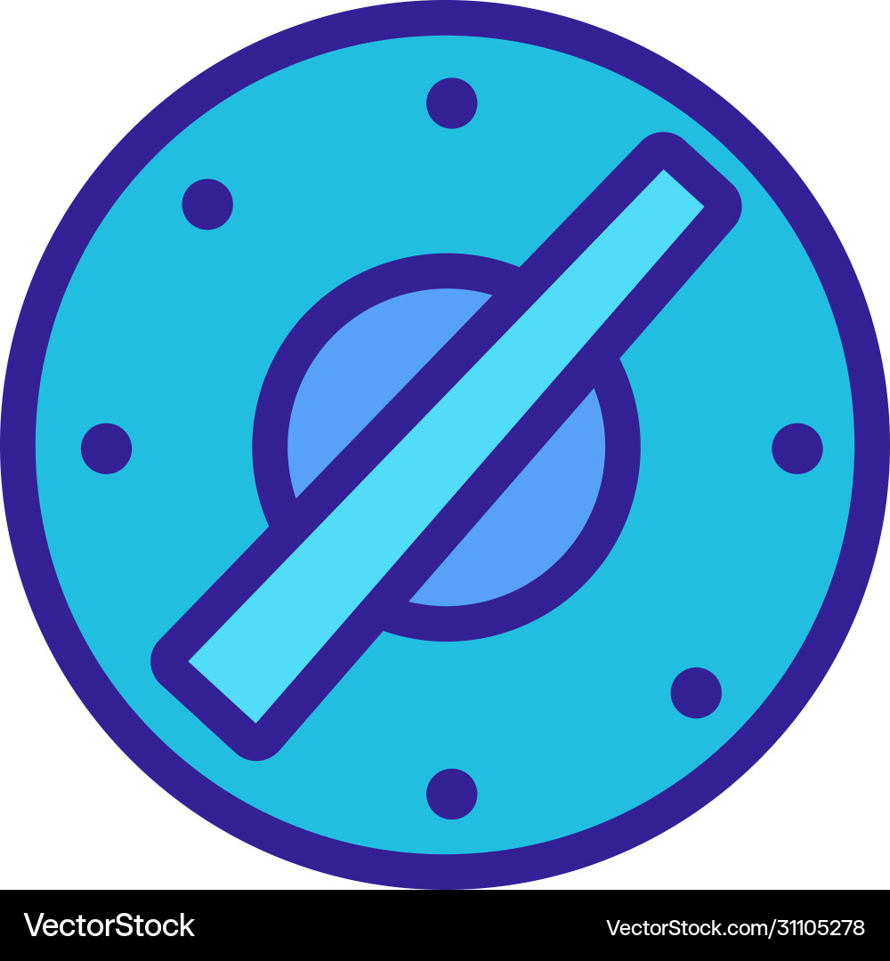 Circular dial for selection kitchen functions Circular dial for selection kitchen functions Vector Image
