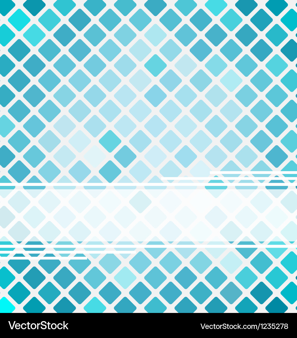 Mosaic Background Pattern vector image