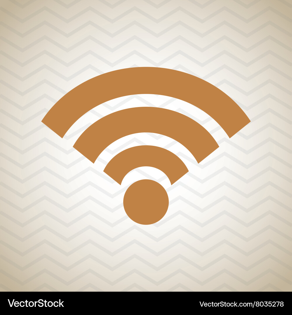 Wifi connection design Vector Image
