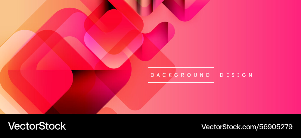 Abstract geometric shapes overlap creating Abstract geometric shapes overlap creating vector image