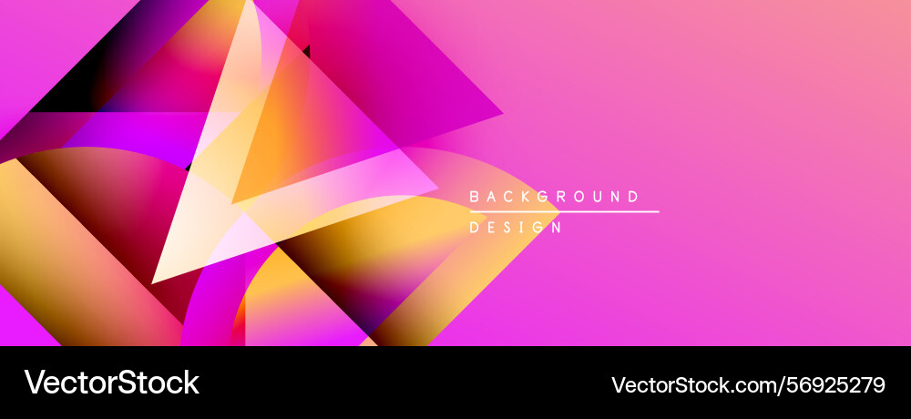 Abstract geometric shapes overlap creating Abstract geometric shapes overlap creating vector image