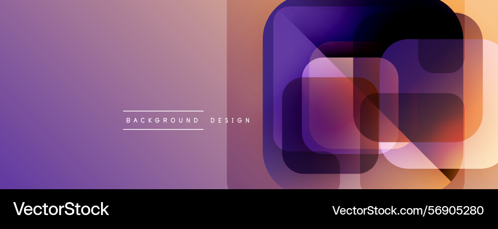 Abstract geometric shapes overlap creating Abstract geometric shapes overlap creating vector image