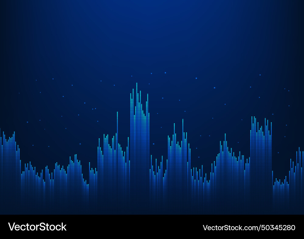 Abstract technology background a small square Abstract technology background a small square Vector Image