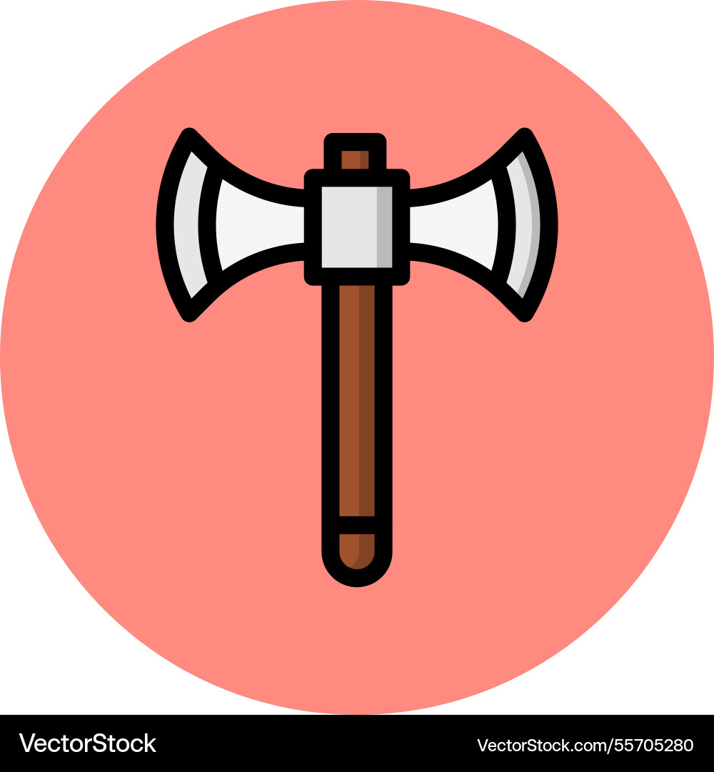 Axe icon design Vector Image