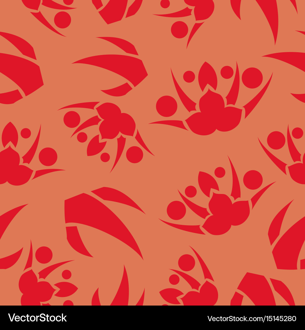 Bright abstract pattern Vector Image