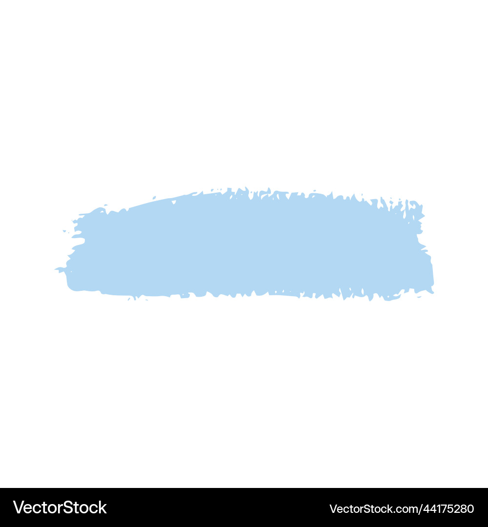 Brushstroke gouache paint background shape texture vector image