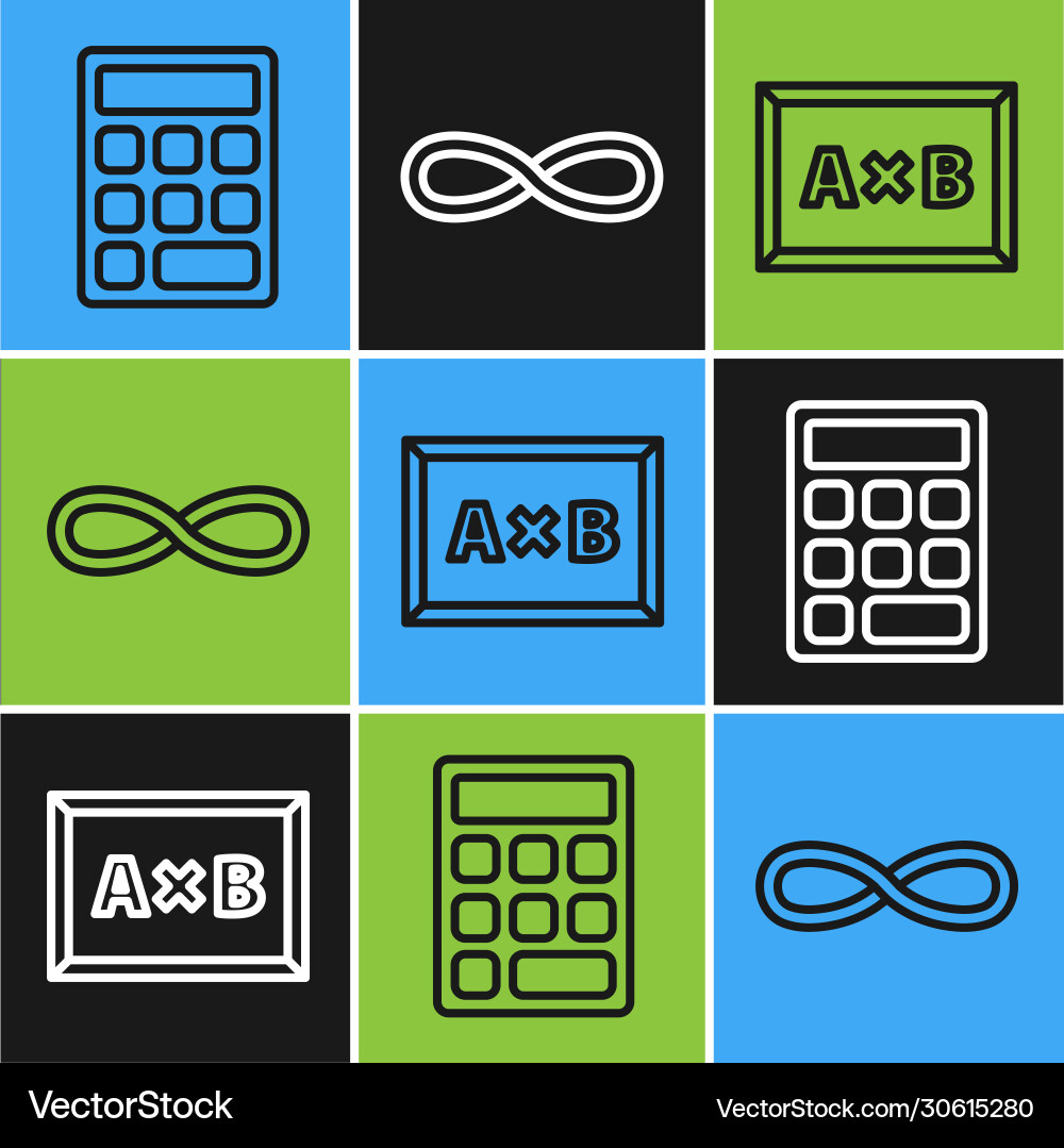 Linien-Dreieck Mathe Berechnung und Funktion Linien-Dreieck Mathe Berechnung und Funktion vektorbild