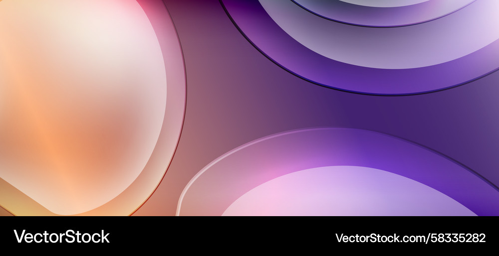 Abstract background features layered circles soft Abstract background features layered circles soft Vector Image