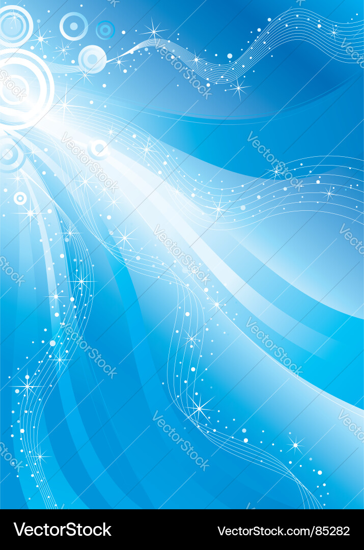 Celestial Sparkle Background Vector Image