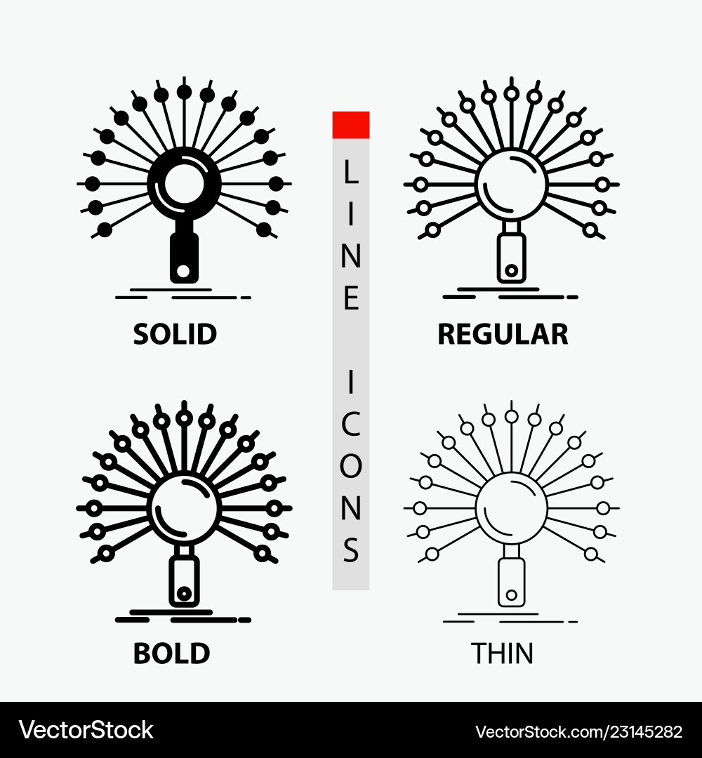 Data information informational network retrieval Vector Image