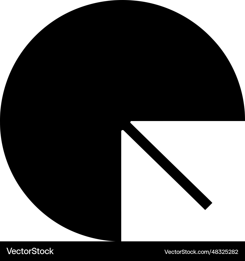 Data visualization icon Vector Image