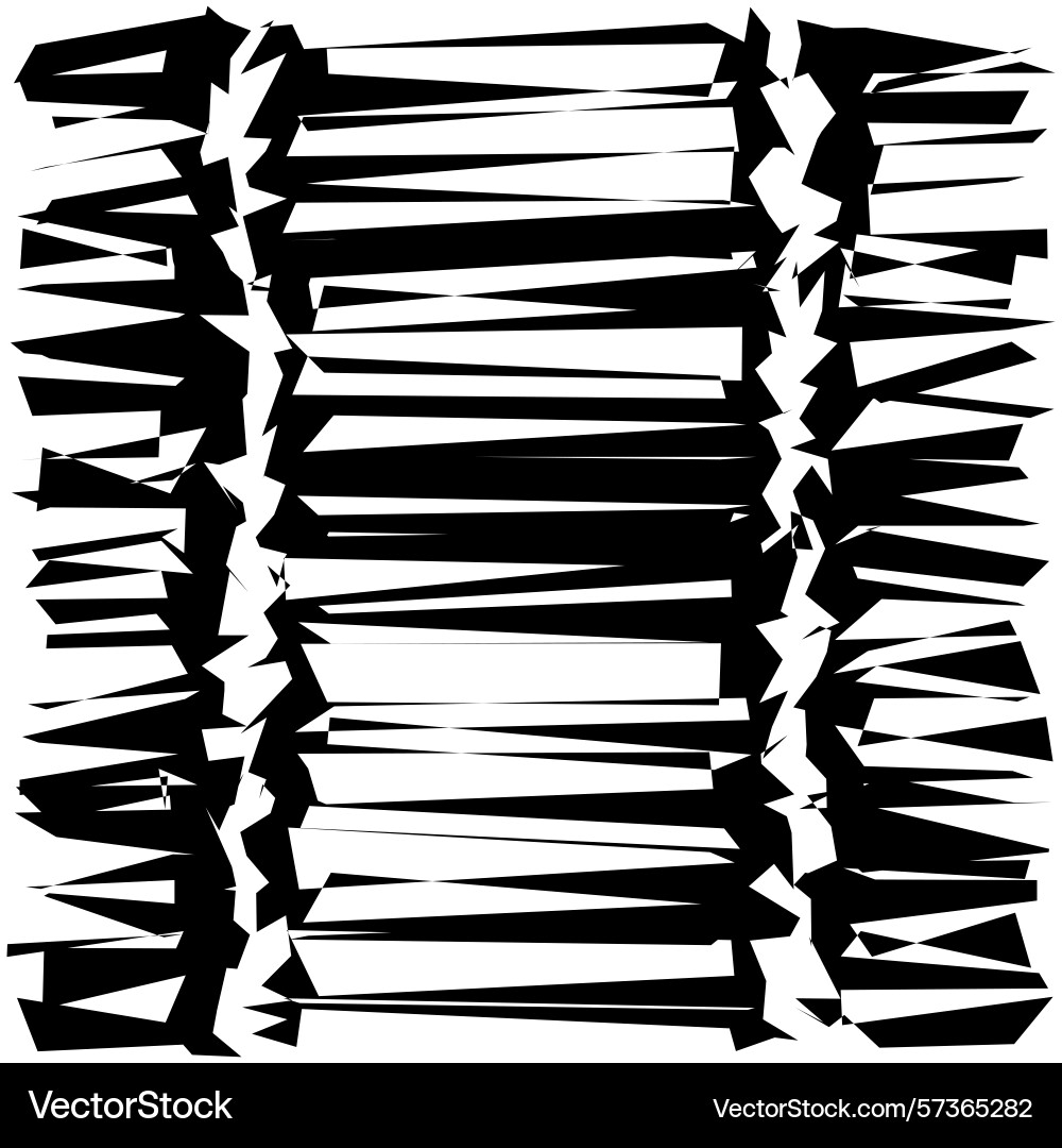 Distorted stripe pattern warped line design Distorted stripe pattern warped line design vector image