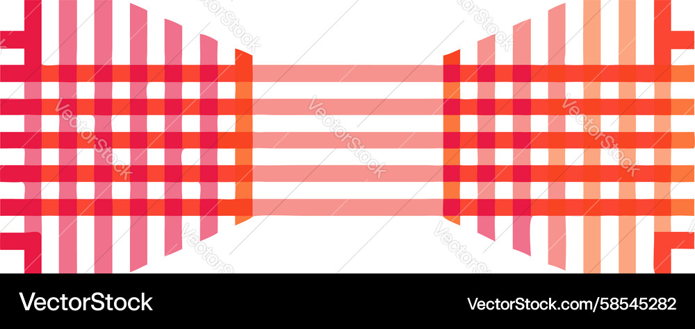 Intersecting Striped Pattern Vector Image