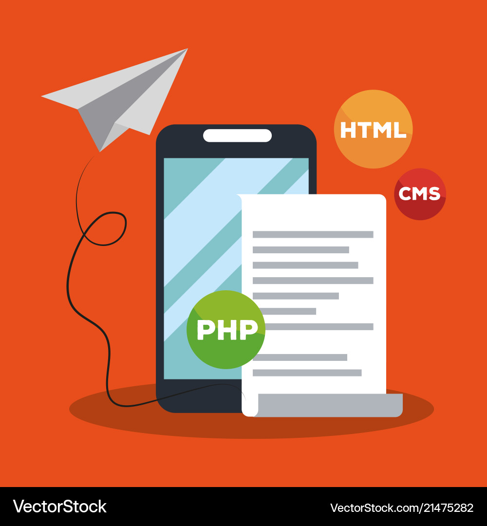Software and programming Vector Image