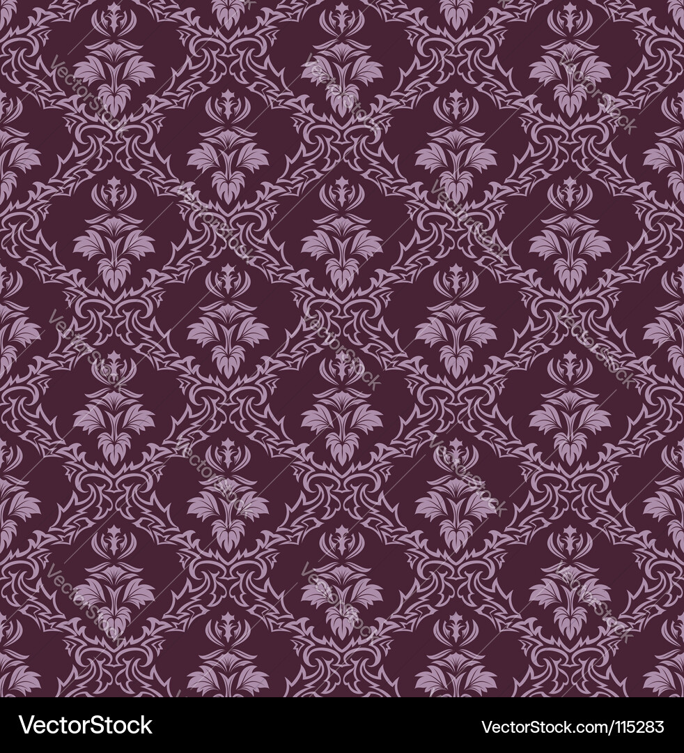 Damask pattern Vector Image