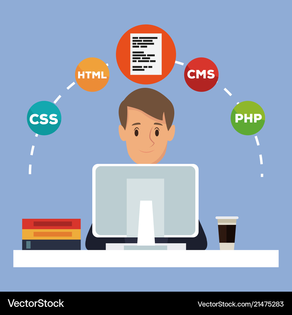Software und Programmierung Vektorbild