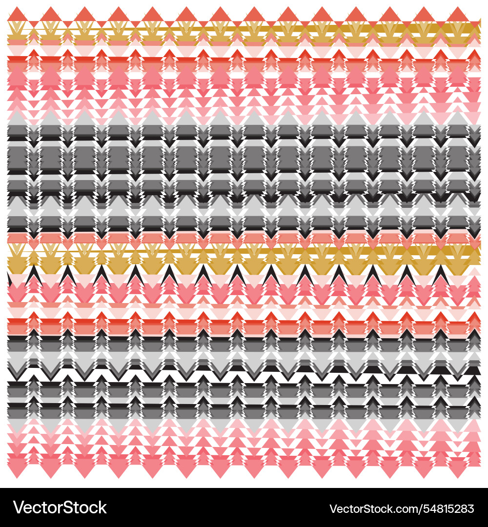 Zigzag lines abstract geometric seamless pattern Zigzag lines abstract geometric seamless pattern vector image