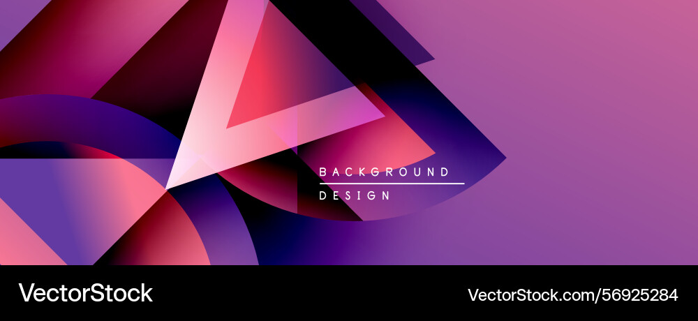 Abstract geometric shapes overlap creating Abstract geometric shapes overlap creating Vector Image
