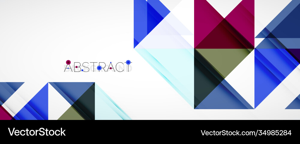 Geometric abstract background techno color Geometric abstract background techno color Vector Image