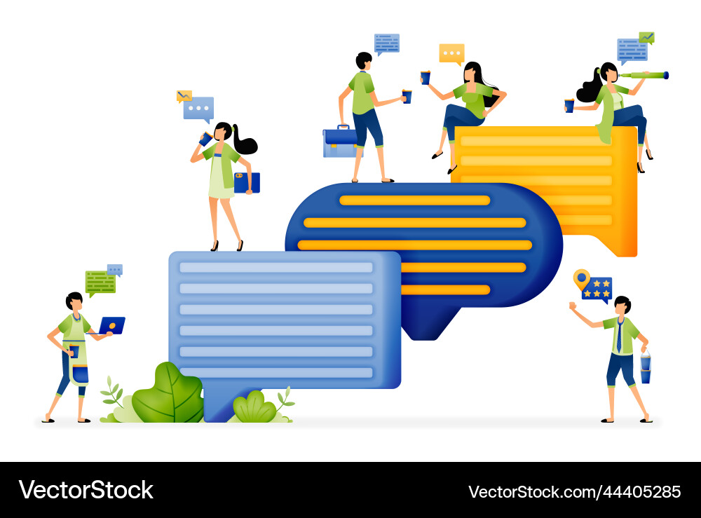 3d in communication dialogue and conversation 3d in communication dialogue and conversation vector image