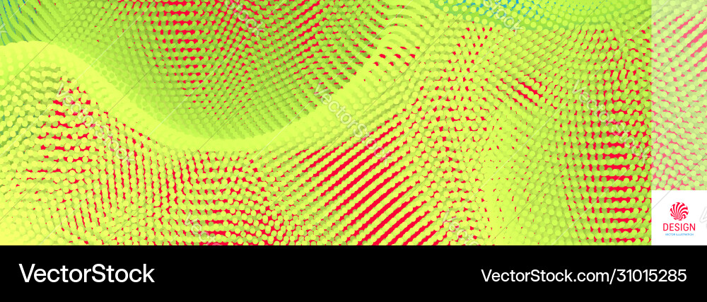 Abstract background technology style 3d network Vector Image