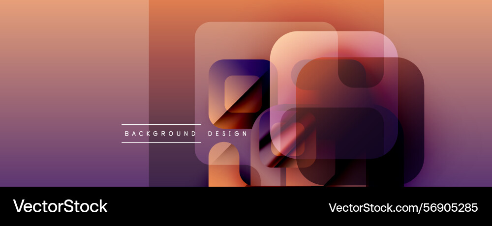 Abstract geometric shapes overlap creating Abstract geometric shapes overlap creating vector image