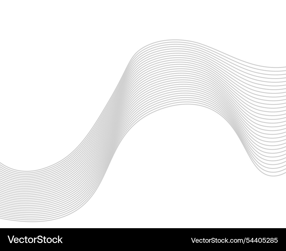 Abstract wavy line background pattern Abstract wavy line background pattern Vector Image