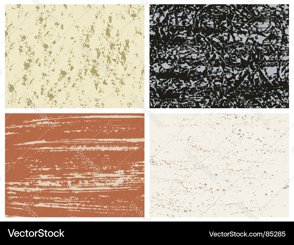 Cracked Grunge Texture Vector Image