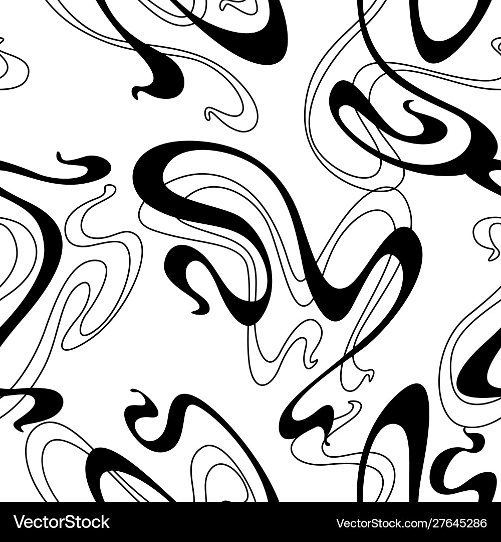 Art Nouveau Swirl Pattern Vector Image