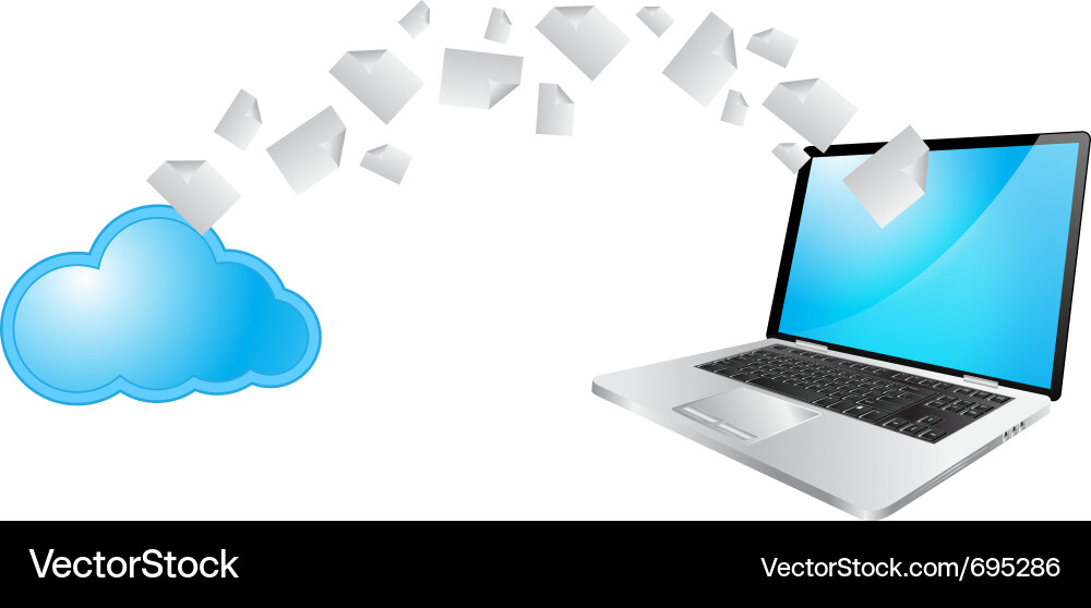 Data copying Vector Image