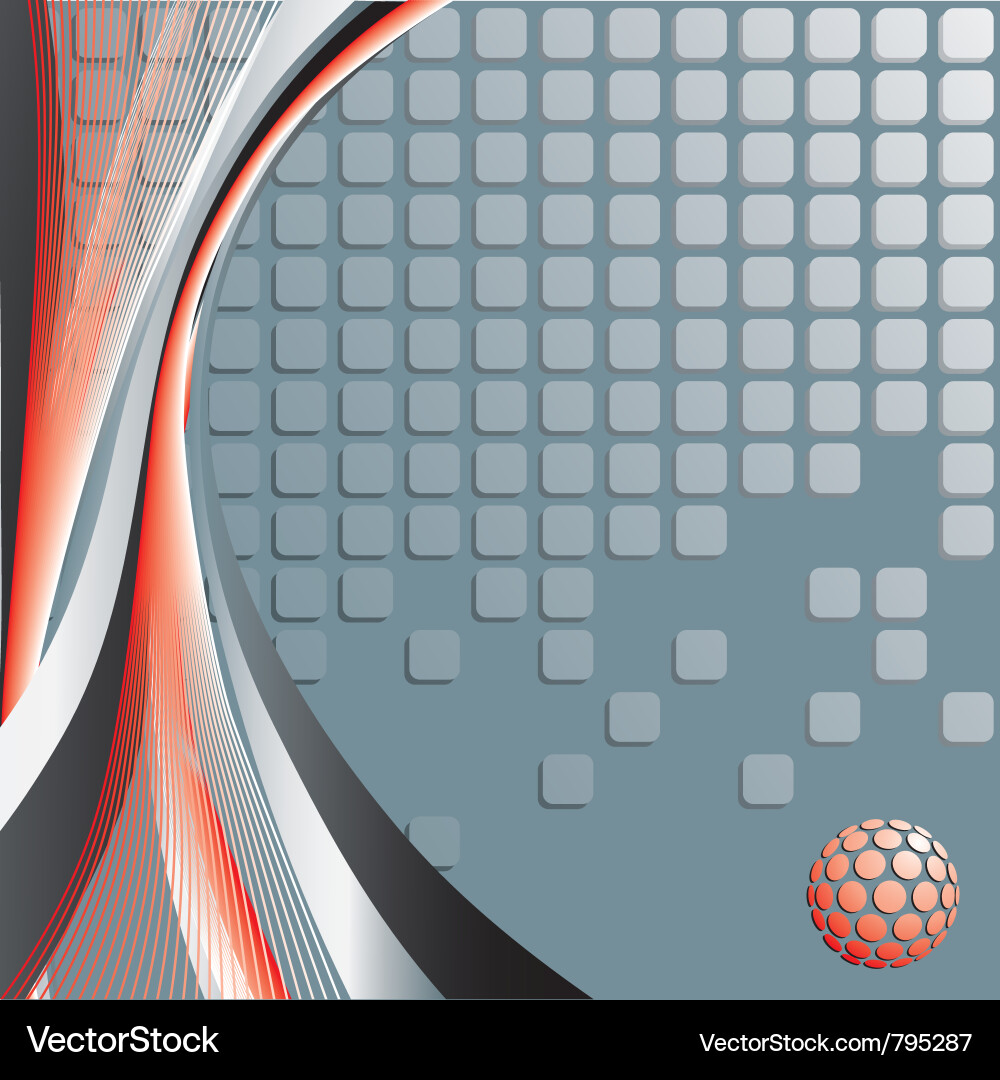 Abstract Planetary Gradient Vector Image