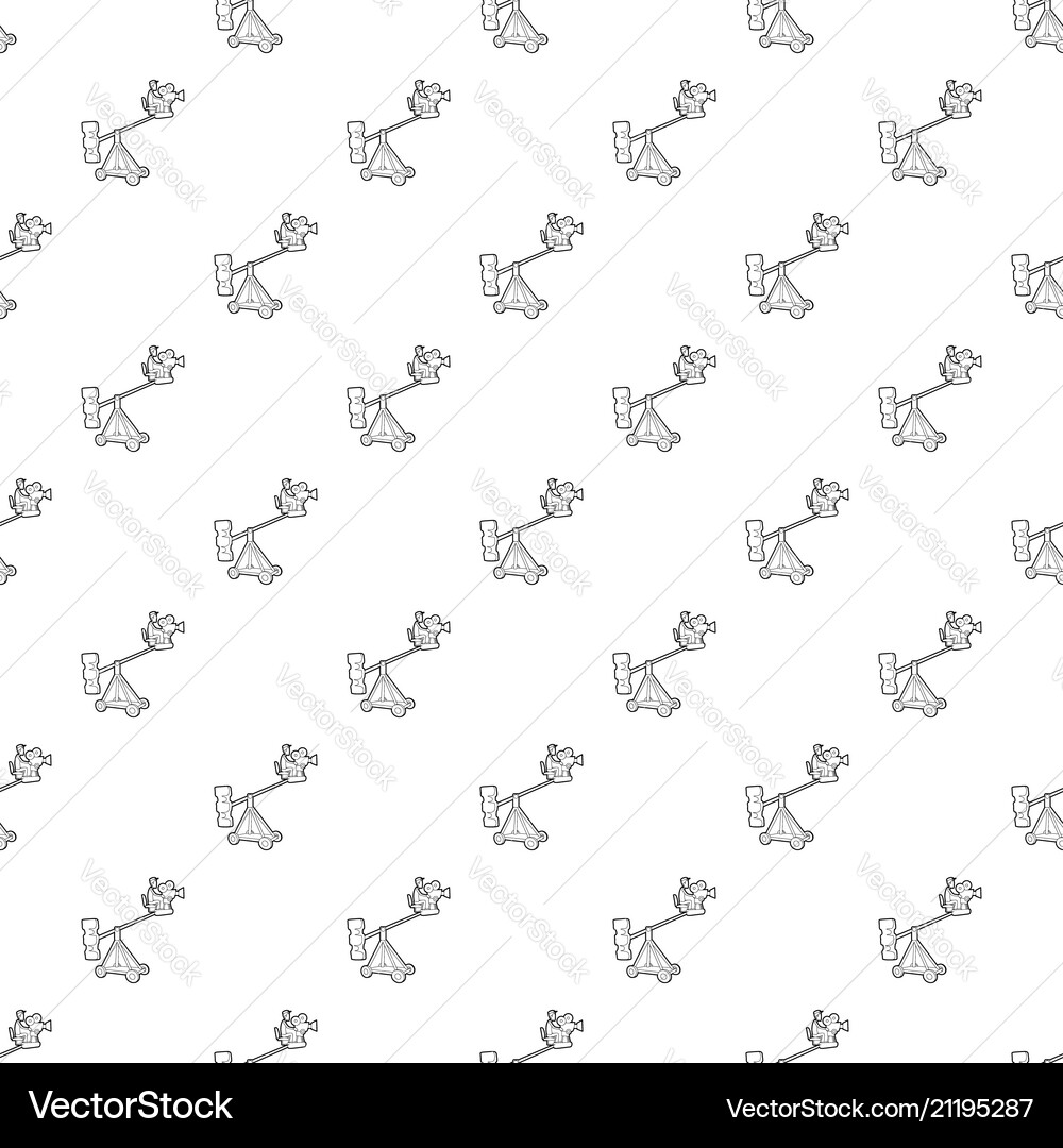 Difficult filming pattern seamless Difficult filming pattern seamless vector image