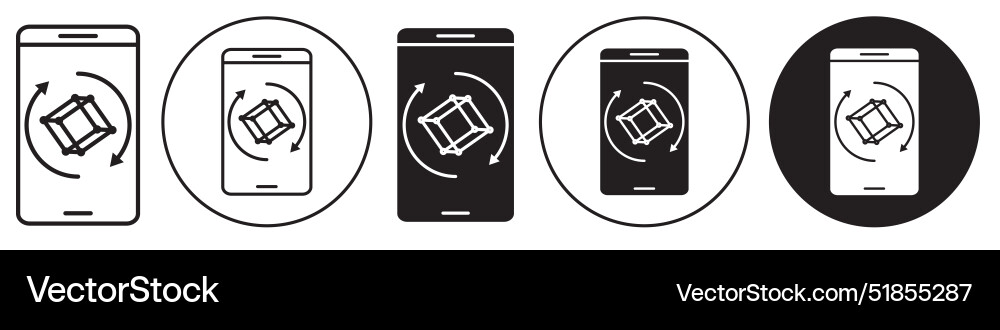 Prototype icon set collection for web vector image