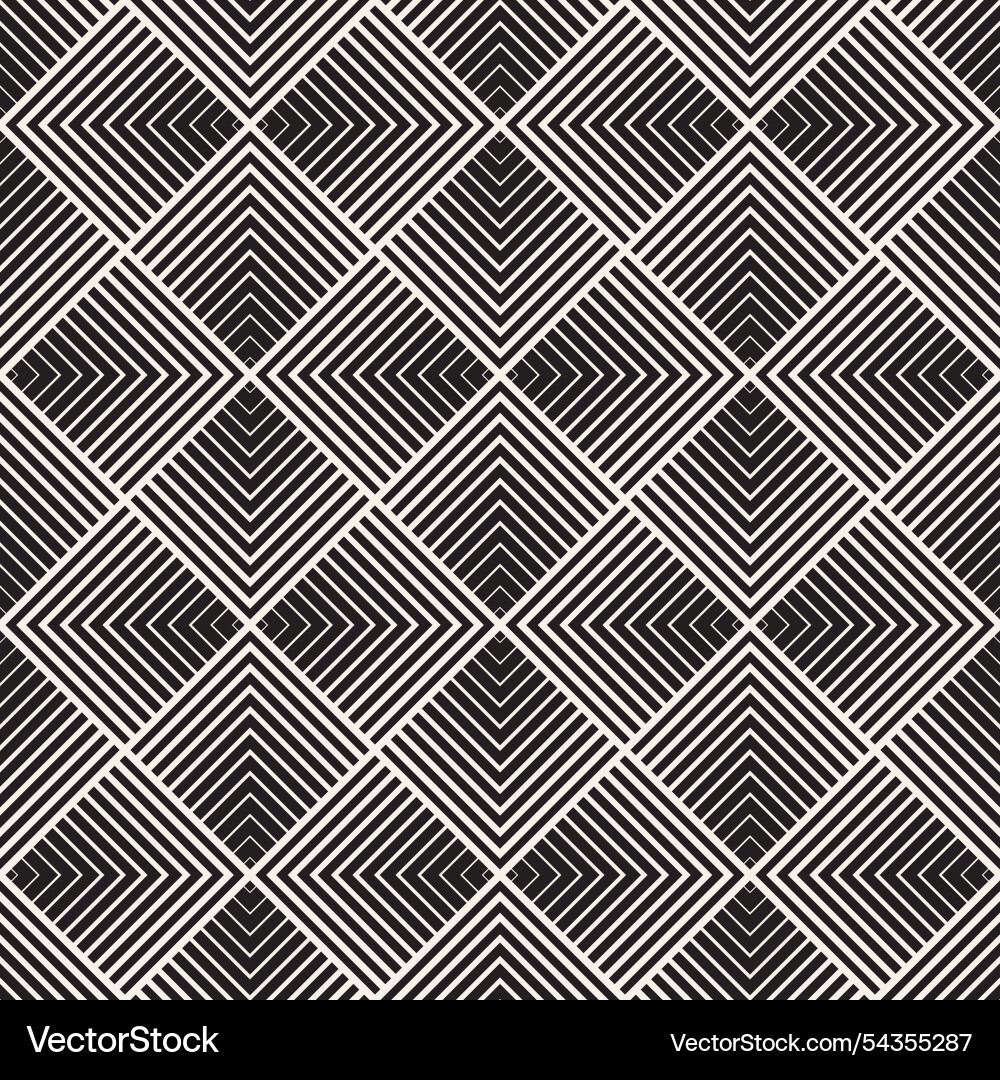 Seamless pattern repeating geometric elements Vector Image