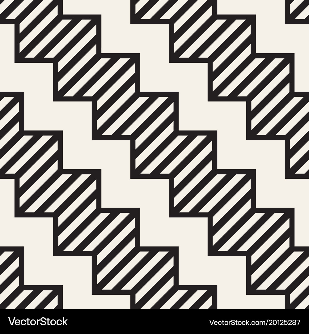 Zigzag Line Abstract Pattern vector image