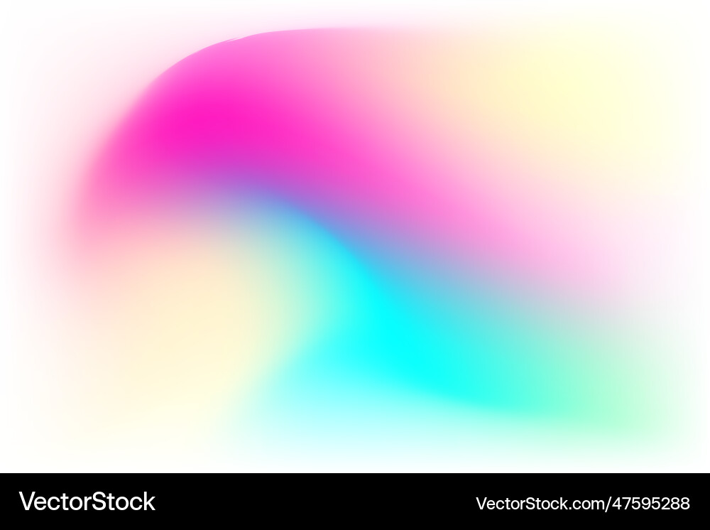 Abstract gradient colors flowing background design Vector Image