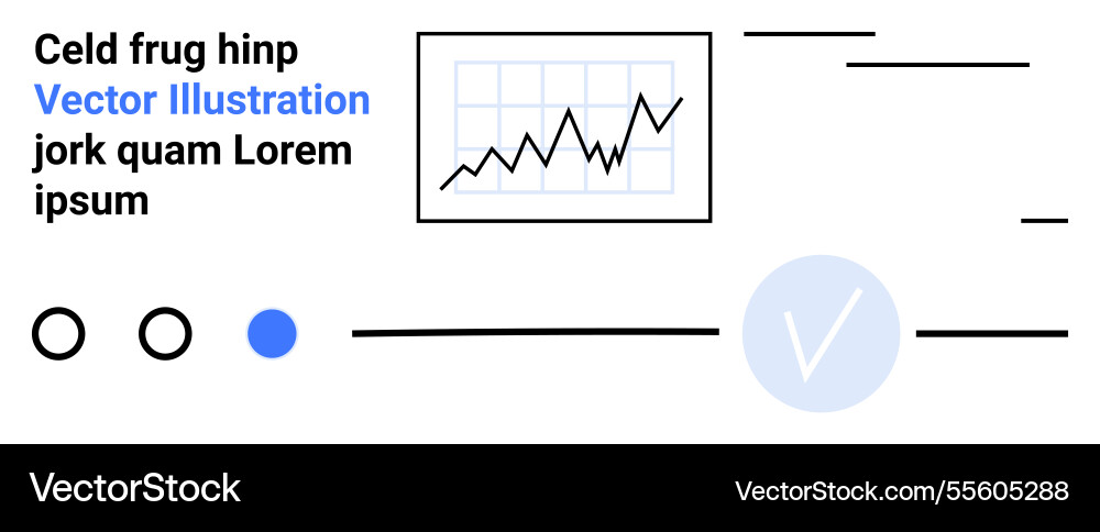 Business data and analytical graph with abstract Business data and analytical graph with abstract vector image