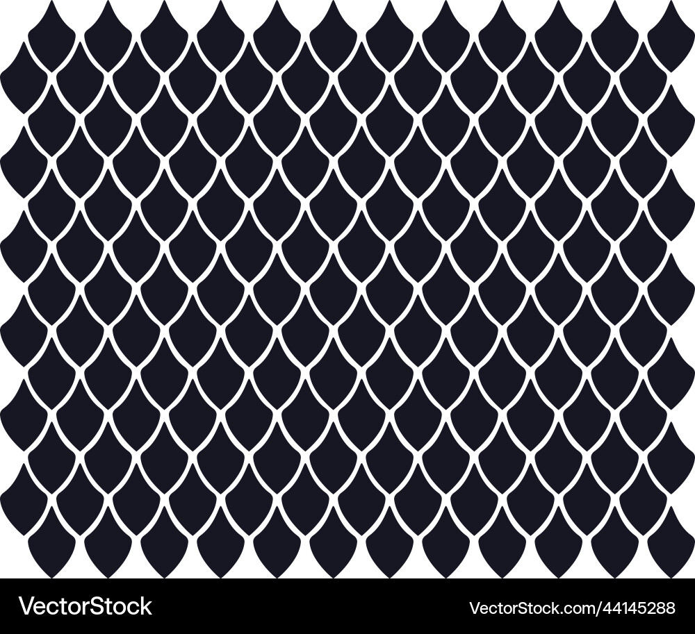Dragon scale pattern background a large number Vector Image