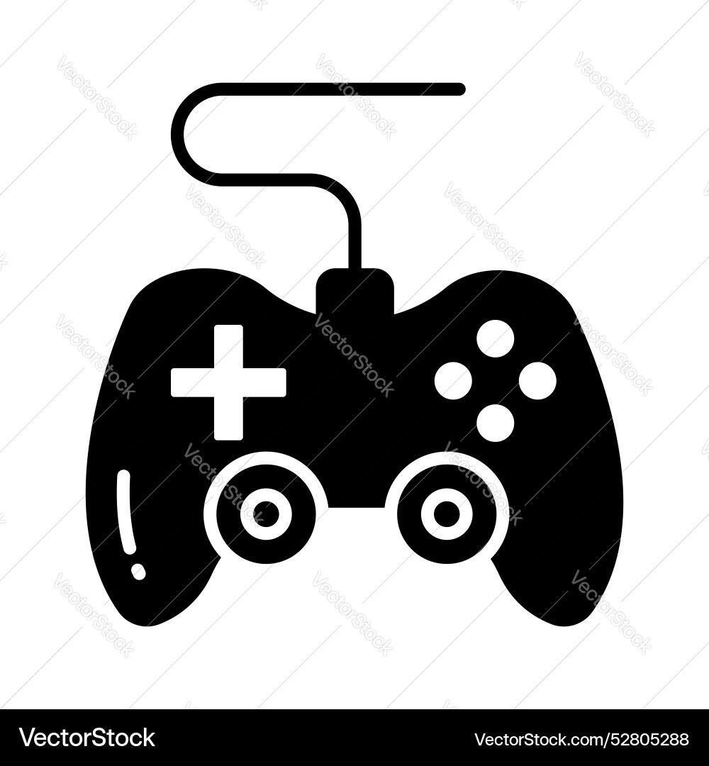 Game console or controller computer gaming Vector Image