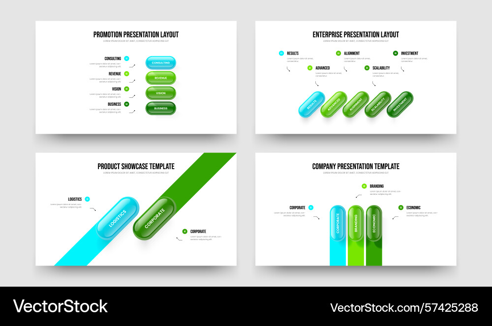 Professional introduction four five two three Vector Image