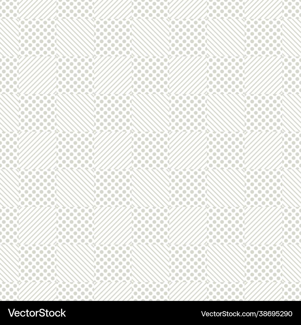 Seamless pattern geometric abstraction in gray vector image