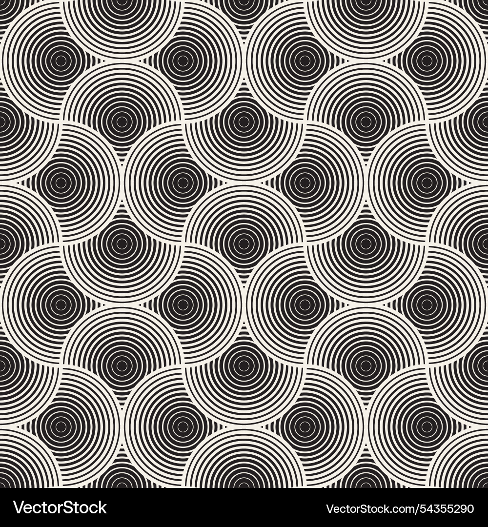 Seamless pattern repeating geometric elements Seamless pattern repeating geometric elements vector image
