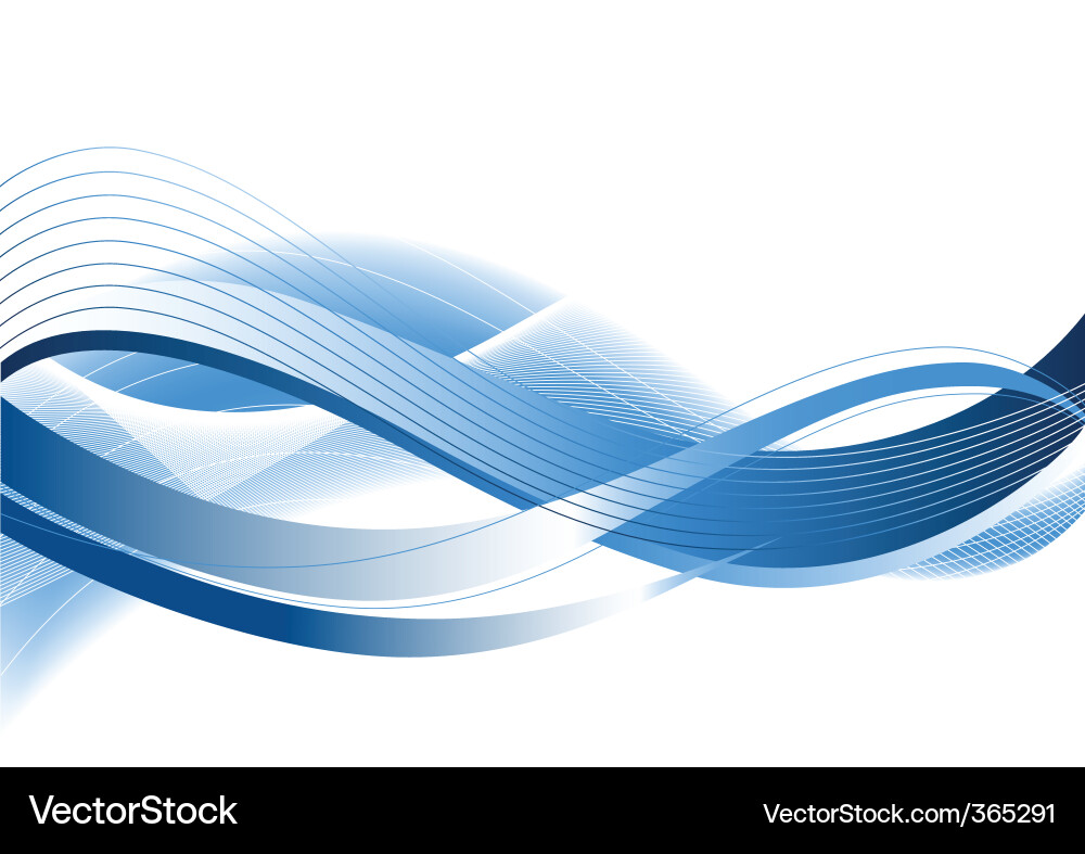 Abstract Wave Background Vector Image