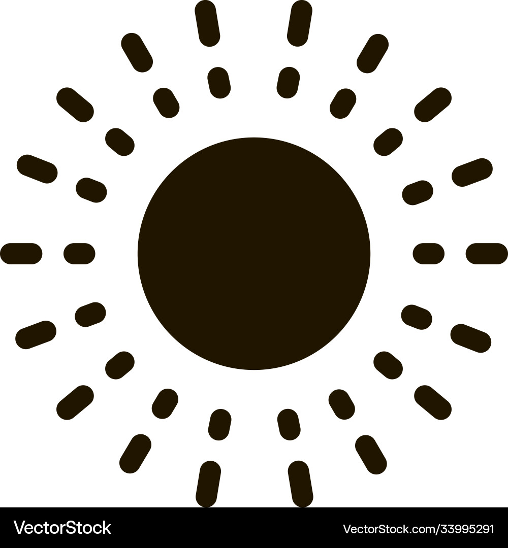 Approved mark in center of rays element Approved mark in center of rays element vector image