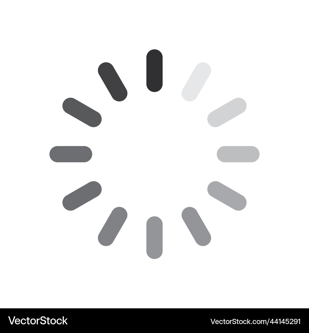Download icon website buffer loader a spinning Download icon website buffer loader a spinning vector image